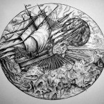 ship at sea of chaos