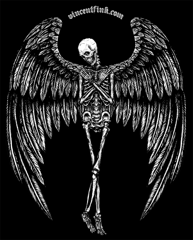 dead angel skeleton.