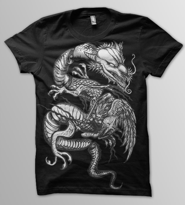 dragon vs shirt